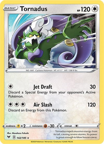 Tornadus  [142/185] [SWSH04: Vivid Voltage] - Duel Kingdom