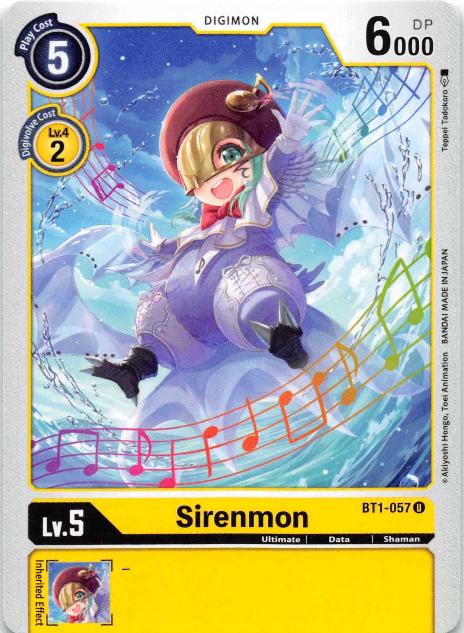 Sirenmon [BT1-057] [Release Special Booster] Normal