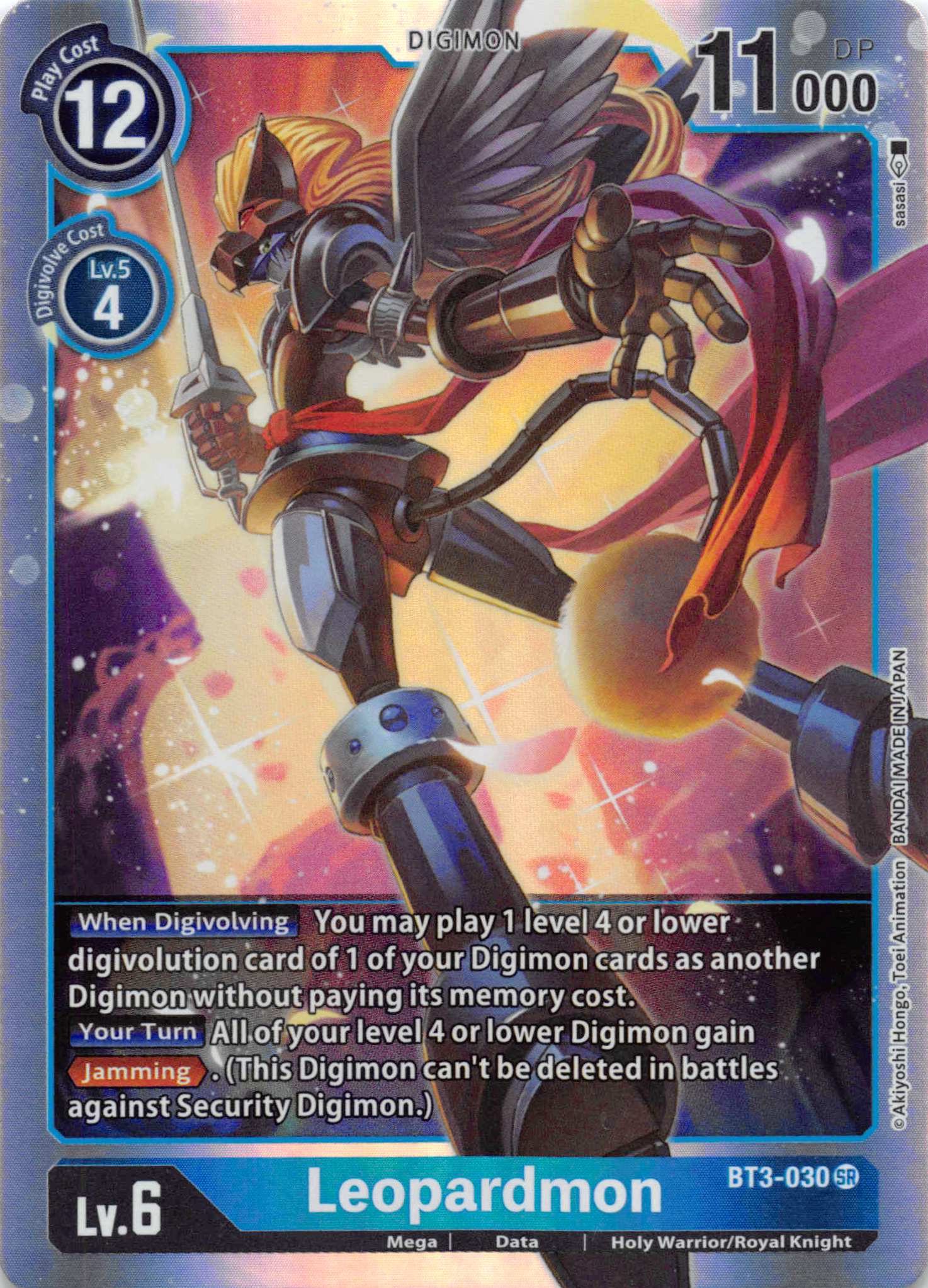 Leopardmon [BT3-030] [Release Special Booster] Foil