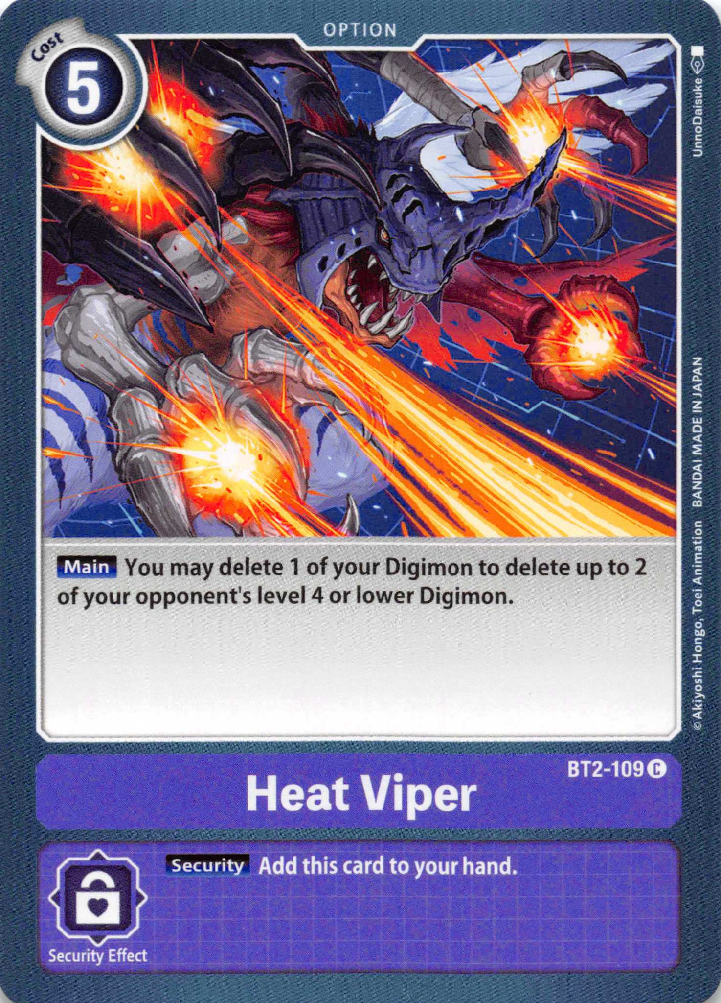 Heat Viper [BT2-109] [Release Special Booster] Normal