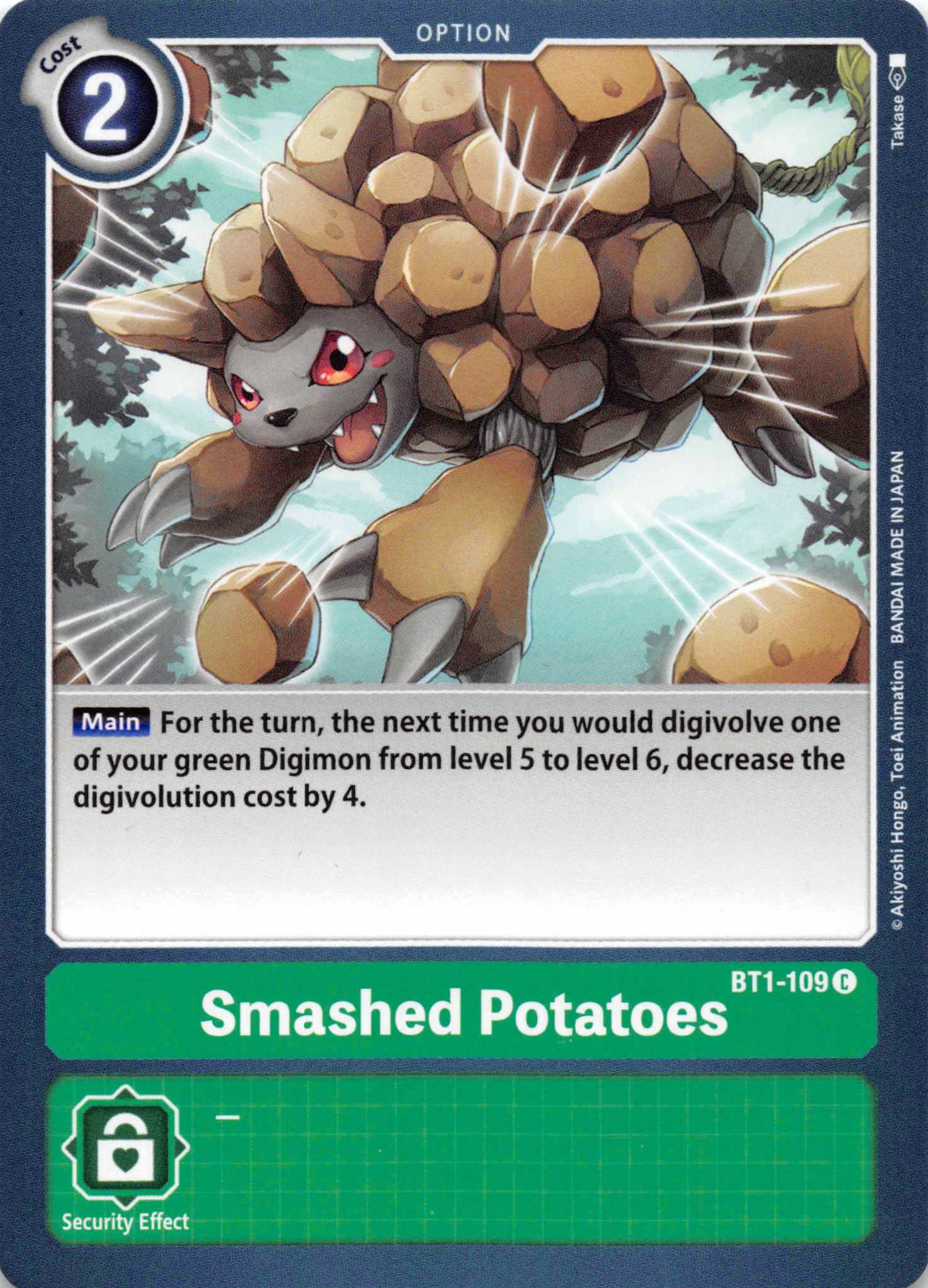 Smashed Potatoes [BT1-109] [Release Special Booster] Normal