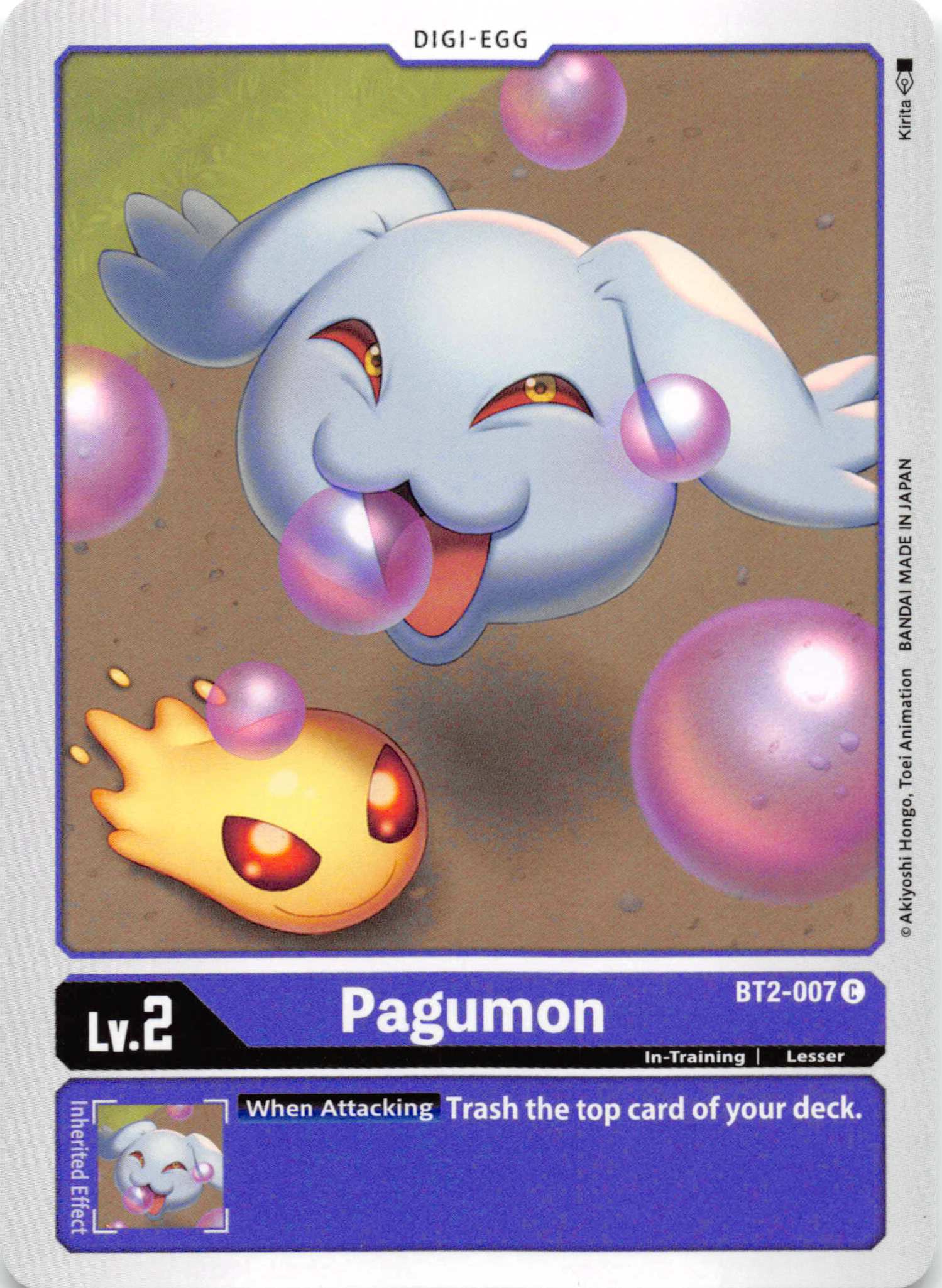 Pagumon [BT2-007] [Release Special Booster] Normal