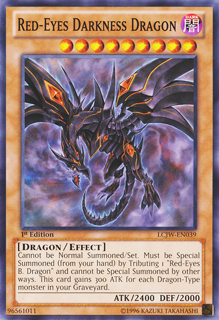 Red-Eyes Darkness Dragon [LCJW-EN039] Common - Duel Kingdom