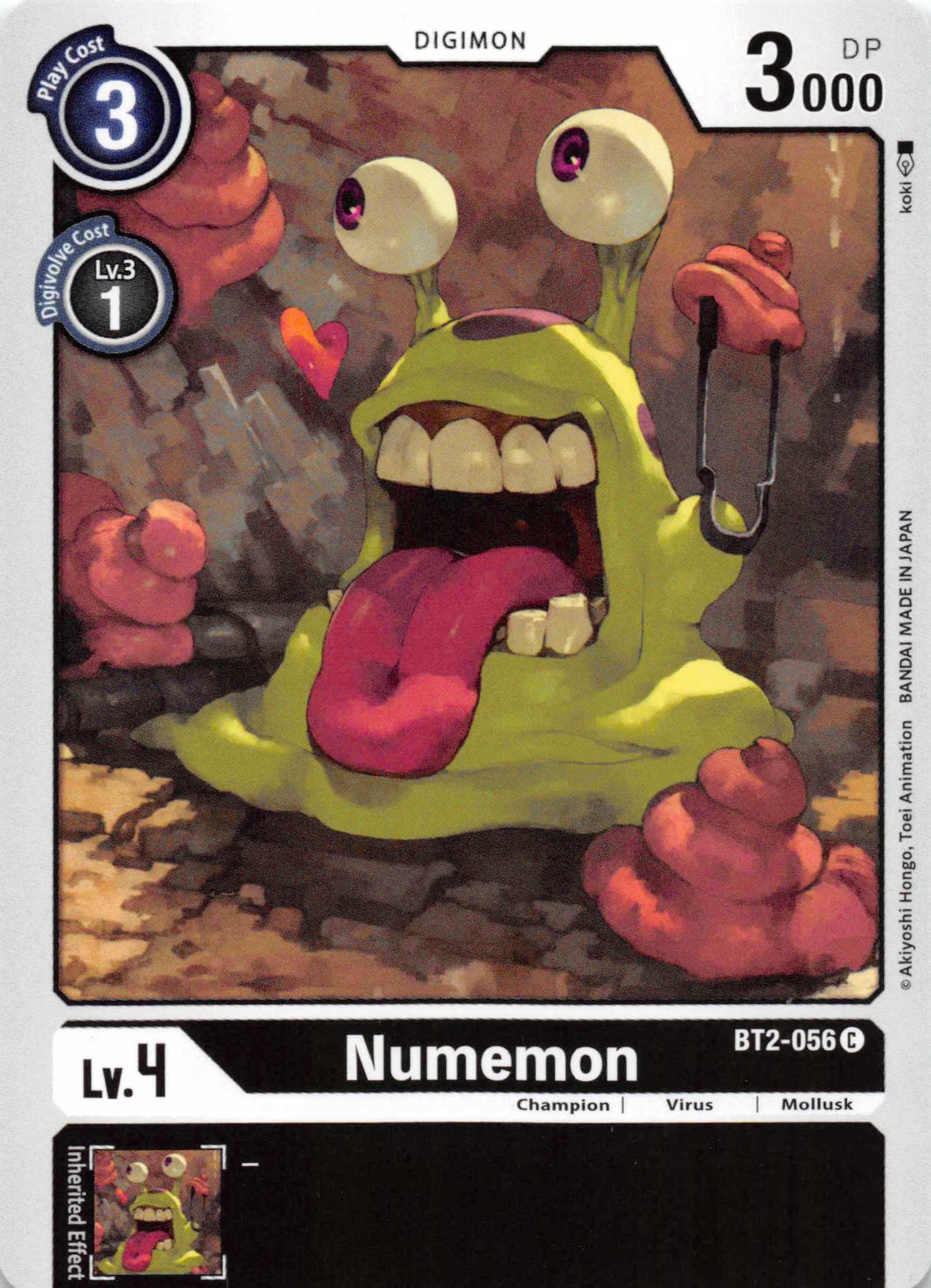 Numemon [BT2-056] [Release Special Booster] Normal