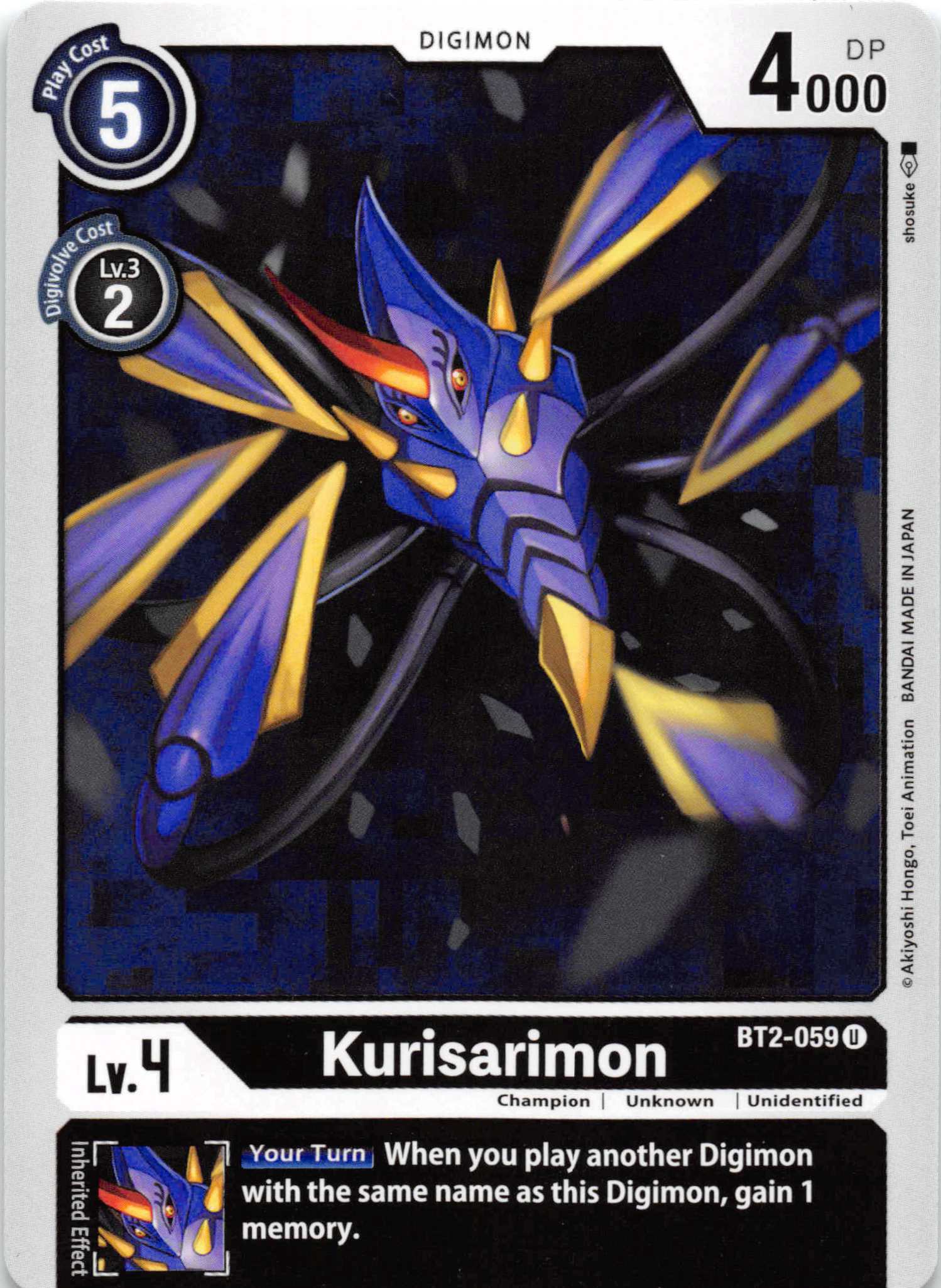 Kurisarimon [BT2-059] [Release Special Booster] Normal