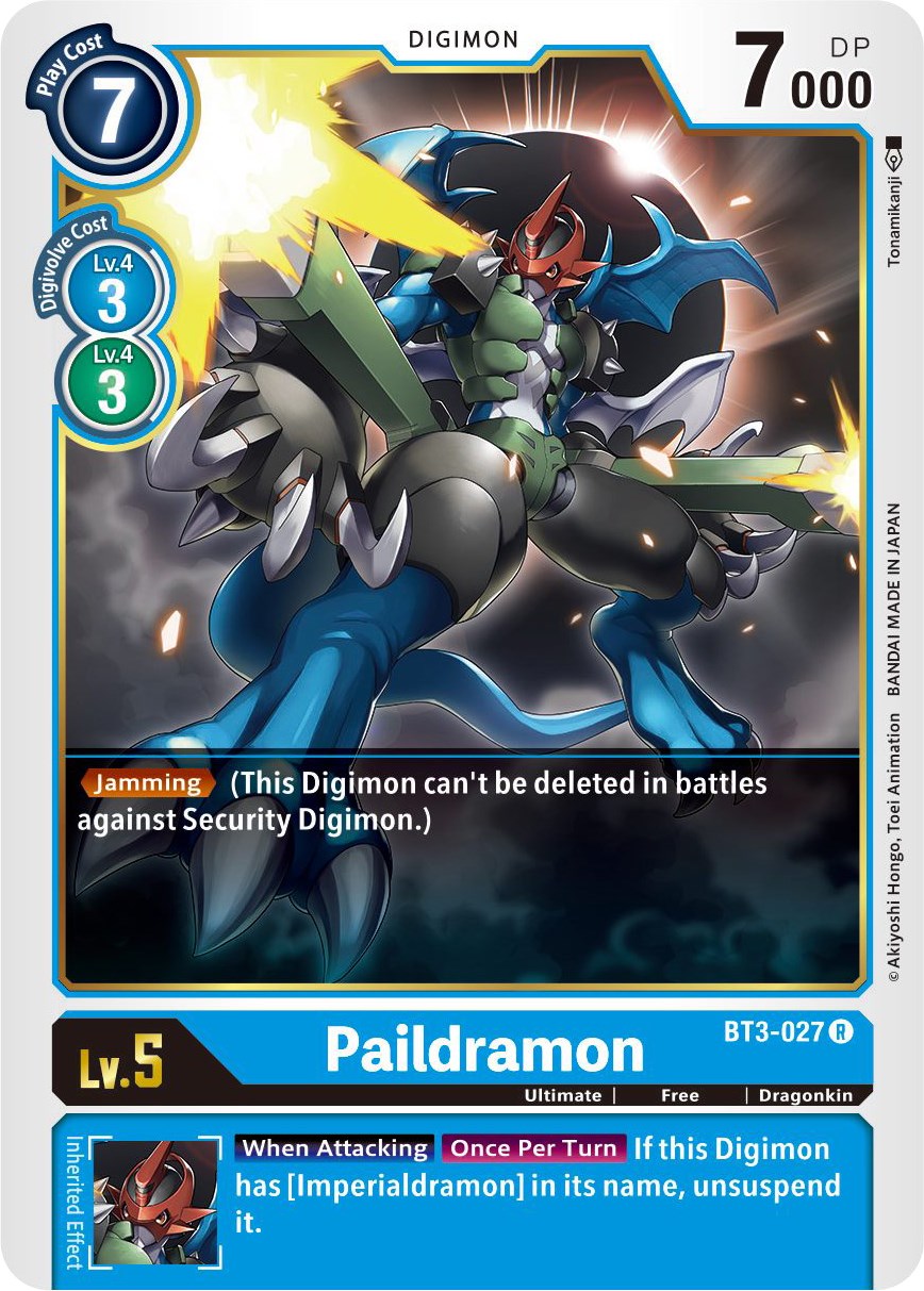 Paildramon [BT3-027] [Release Special Booster] Normal