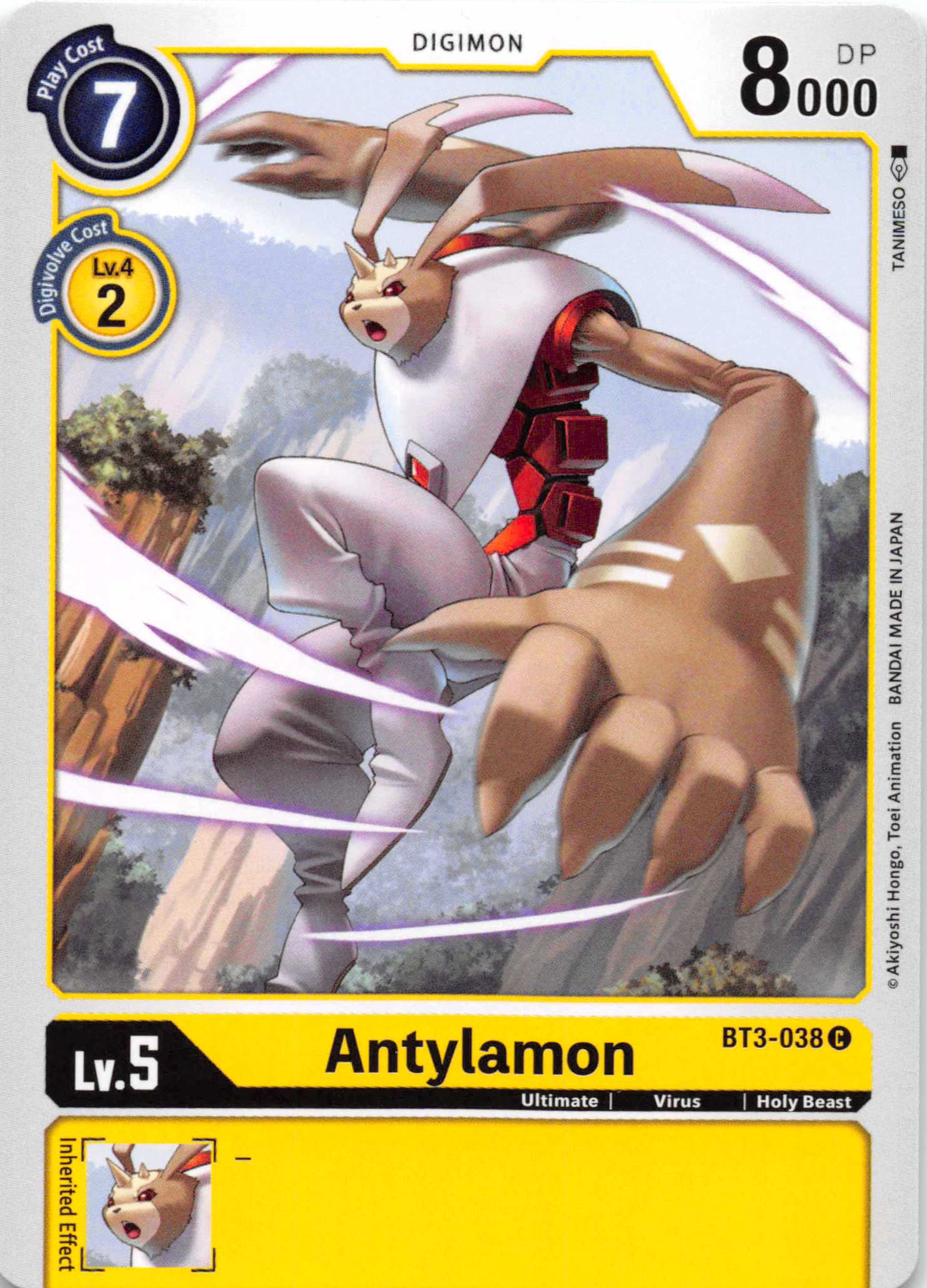 Antylamon [BT3-038] [Release Special Booster] Normal