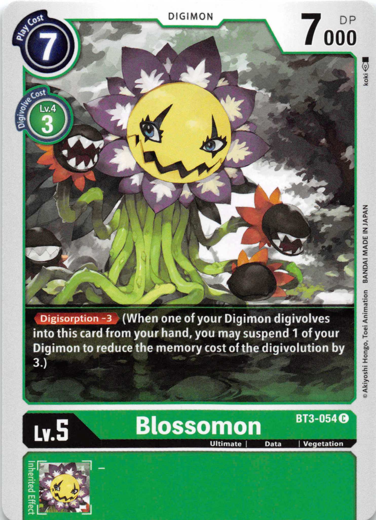 Blossomon [BT3-054] [Release Special Booster] Normal