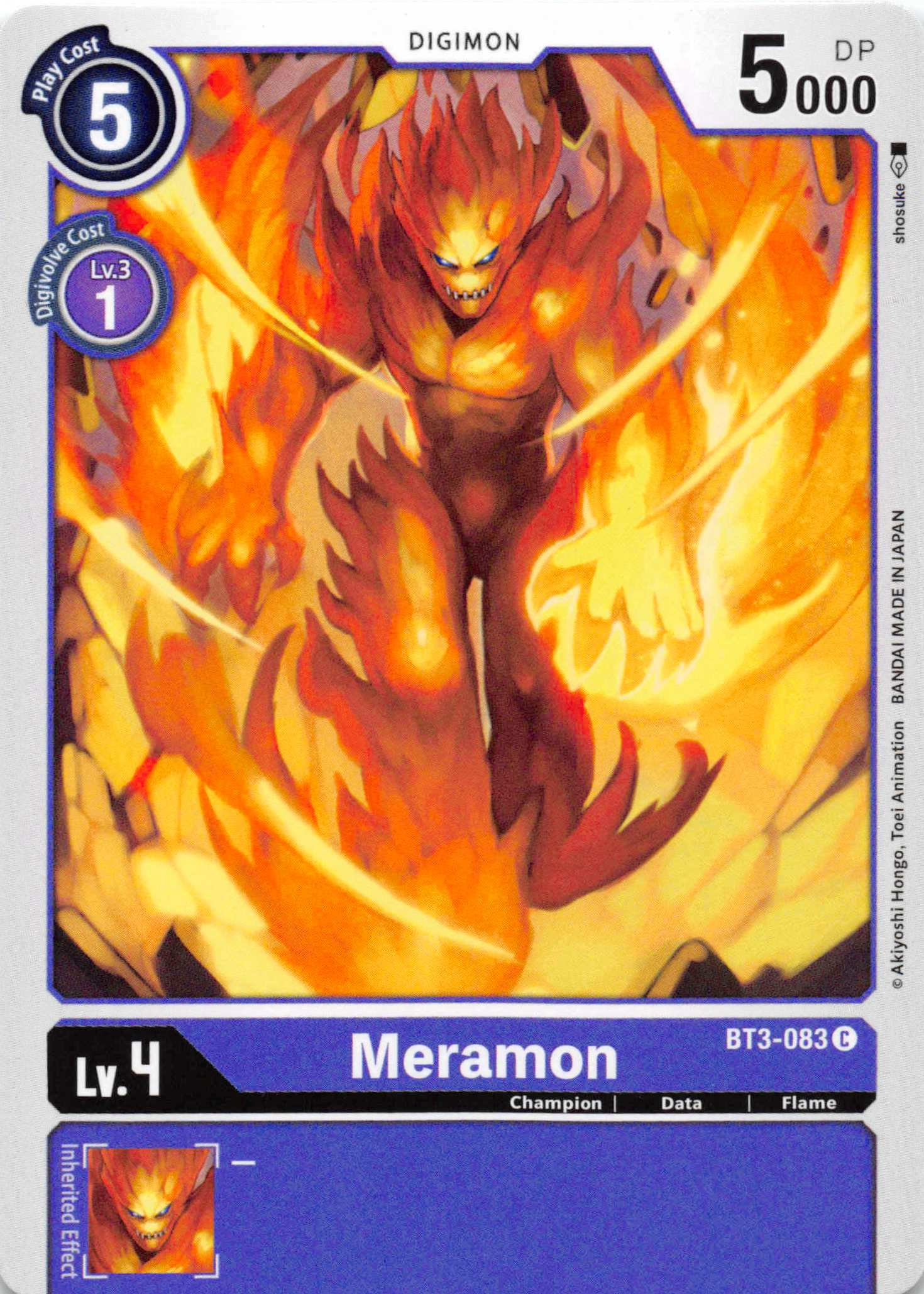 Meramon [BT3-083] [Release Special Booster] Normal