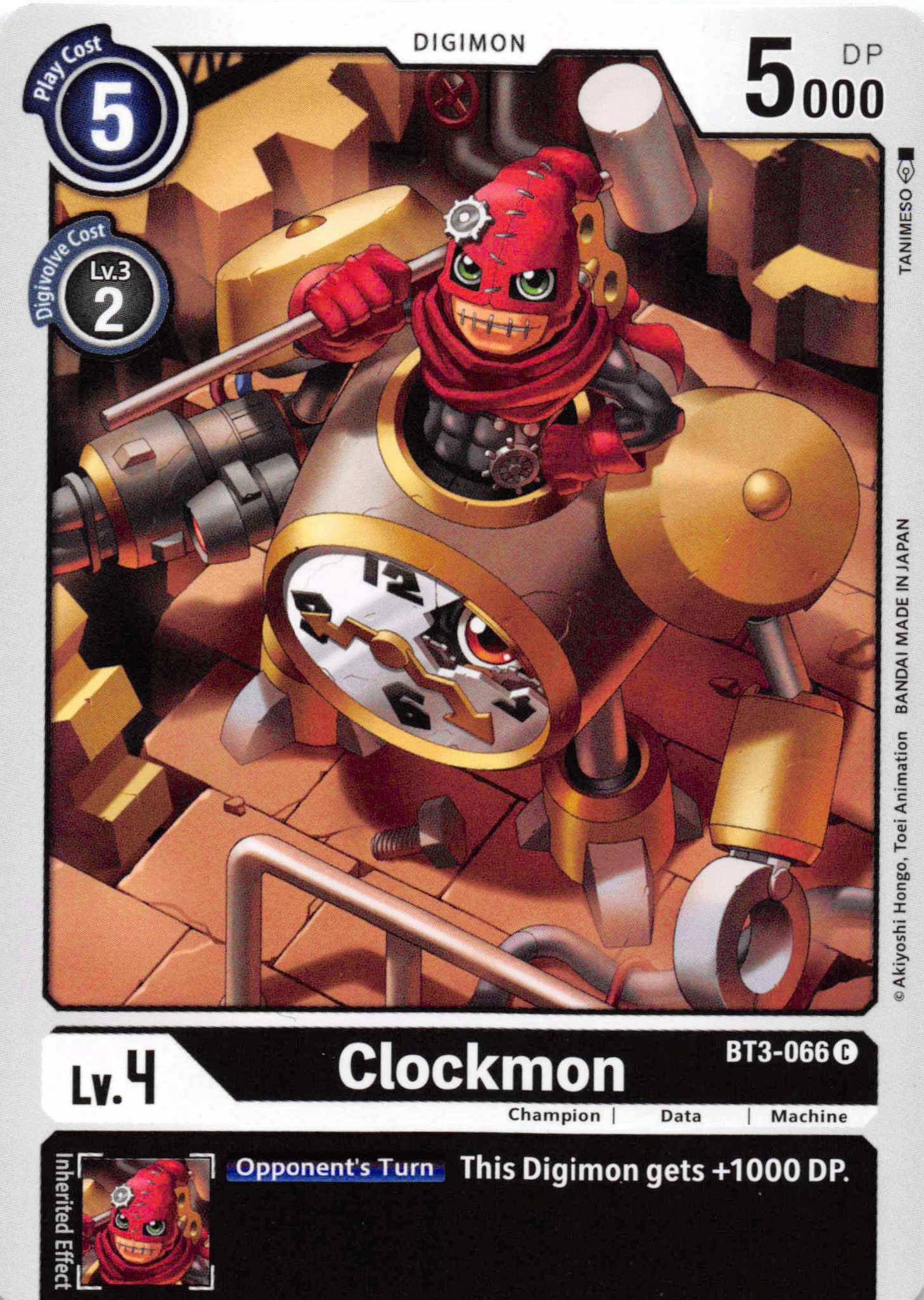 Clockmon [BT3-066] [Release Special Booster] Normal