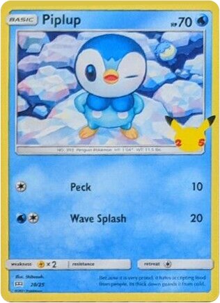Piplup [20/25] - McDonalds Collection 2021 Holofoil