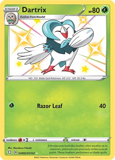 Dartrix [Shining Fates: Shiny Vault] - Duel Kingdom