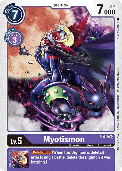 Myotismon - P-019 [P-019] [Digimon Promotion Cards] Normal