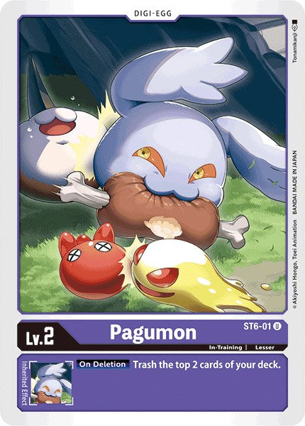 Pagumon [ST6-01] [Starter Deck 06: Venomous Violet] Normal