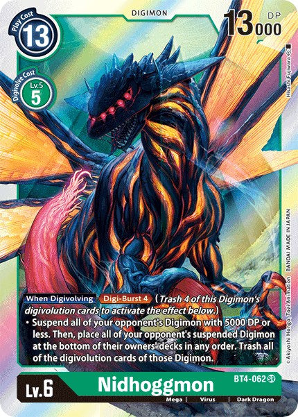 Nidhoggmon [BT4-062] [Great Legend] Foil