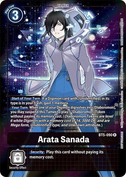 Arata Sanada (Box Topper) [BT5-090] [Battle of Omni] Foil