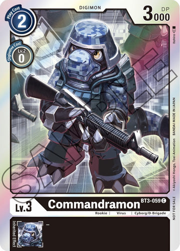 Commandramon - BT3-059 (Event Pack 1) [BT3-059 C] [Release Special Booster 1.0] Foil