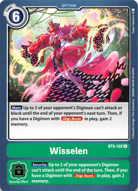 Wisselen [BT5-102] [Battle of Omni] Normal