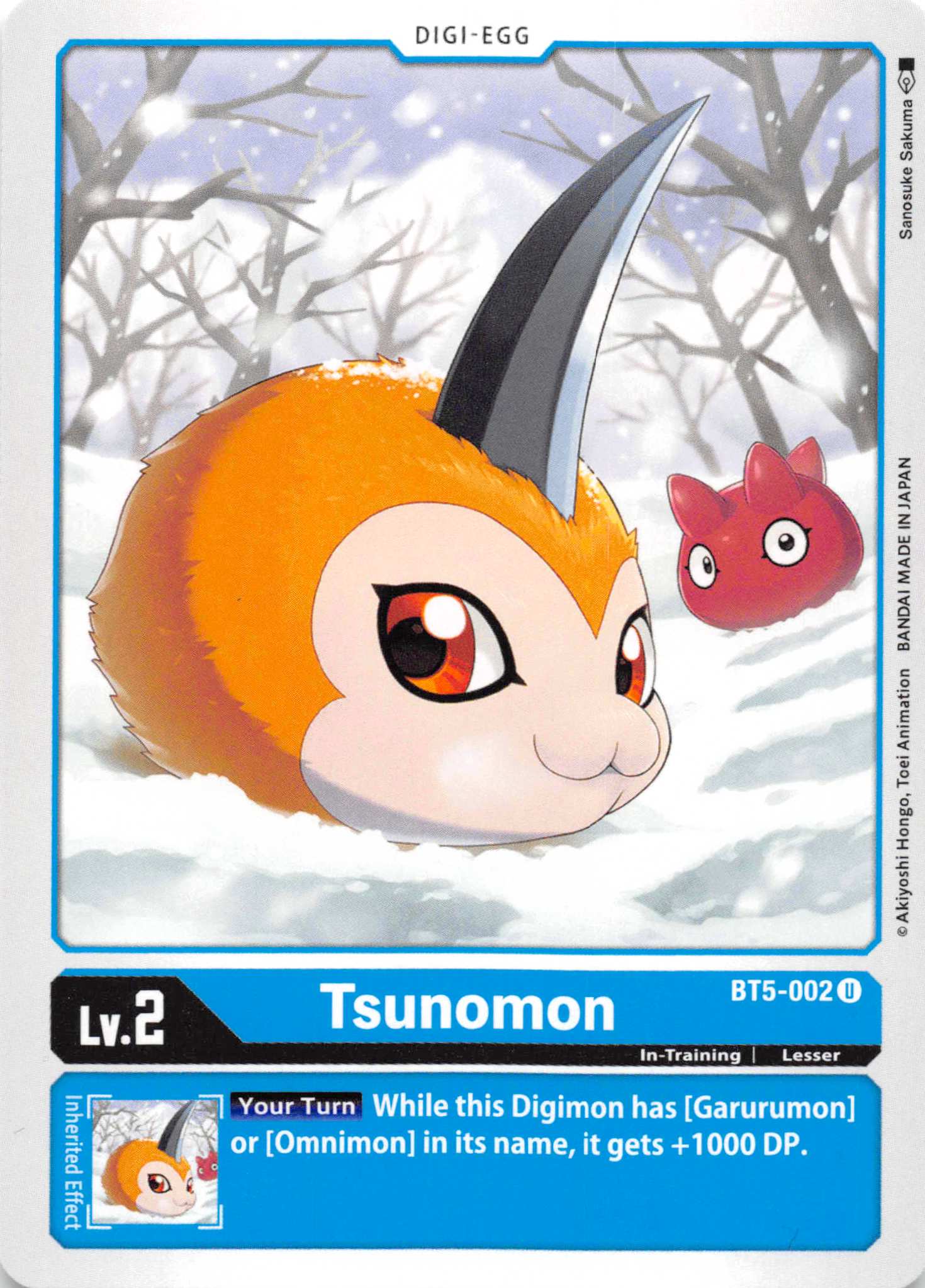 Tsunomon [BT5-002] [Battle of Omni] Normal