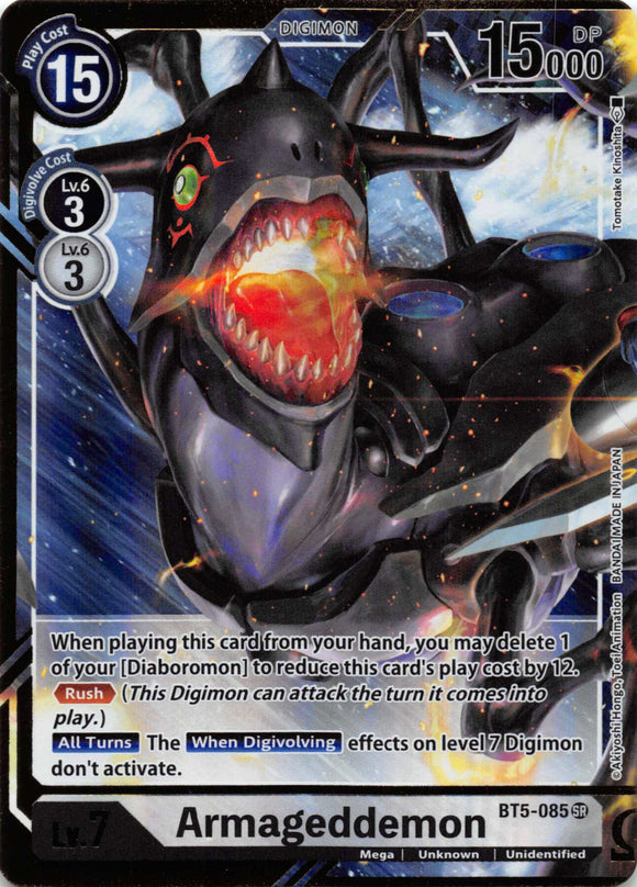 Armageddemon (Alternate Art) [BT5-085] [Battle of Omni] Foil