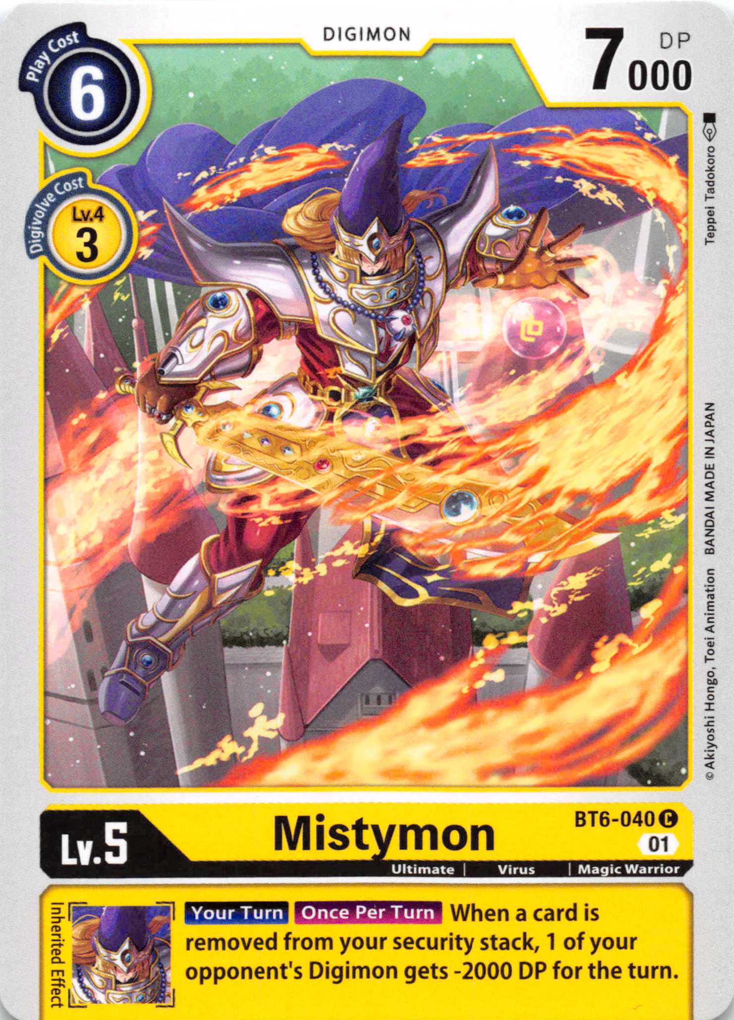 Mistymon [BT6-040] [Double Diamond] Normal