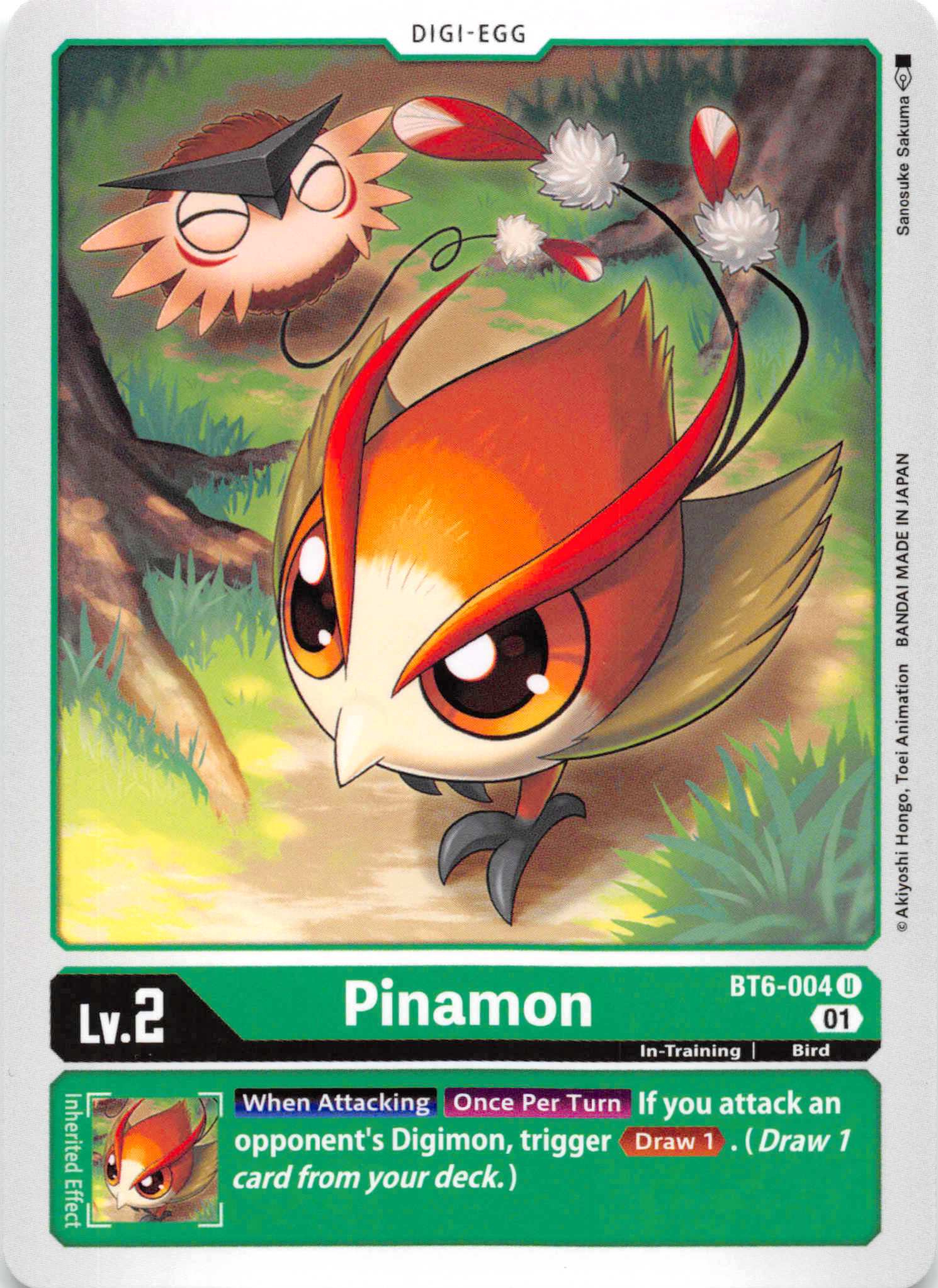 Pinamon [BT6-004] [Double Diamond] Normal