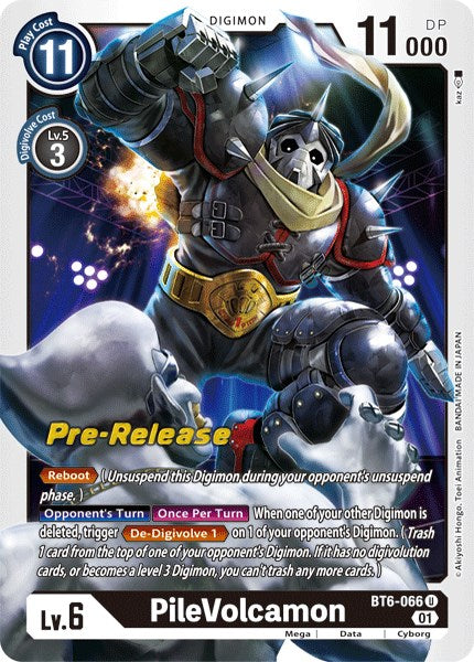 PileVolcamon [BT6-066] [Double Diamond Pre-Release Cards] Normal