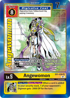 Angewomon (Alternate Art) [EX1-030] [Classic Collection] Foil