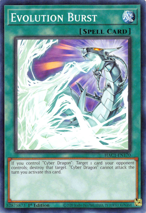 Evolution Burst [HAC1-EN170] Common - Duel Kingdom