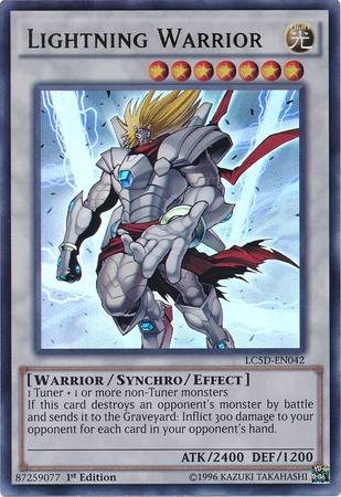 Lightning Warrior [LC5D-EN042] Ultra Rare - Duel Kingdom