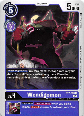 Wendigomon [BT7-070] [Next Adventure] Normal