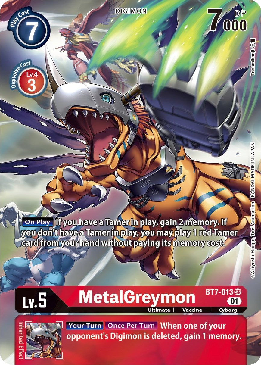 MetalGreymon (Alternate Art) [BT7-013] [Next Adventure] Foil