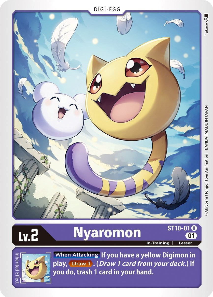 Nyaromon [ST10-01] [Starter Deck 10: Parallel World Tactician] Normal