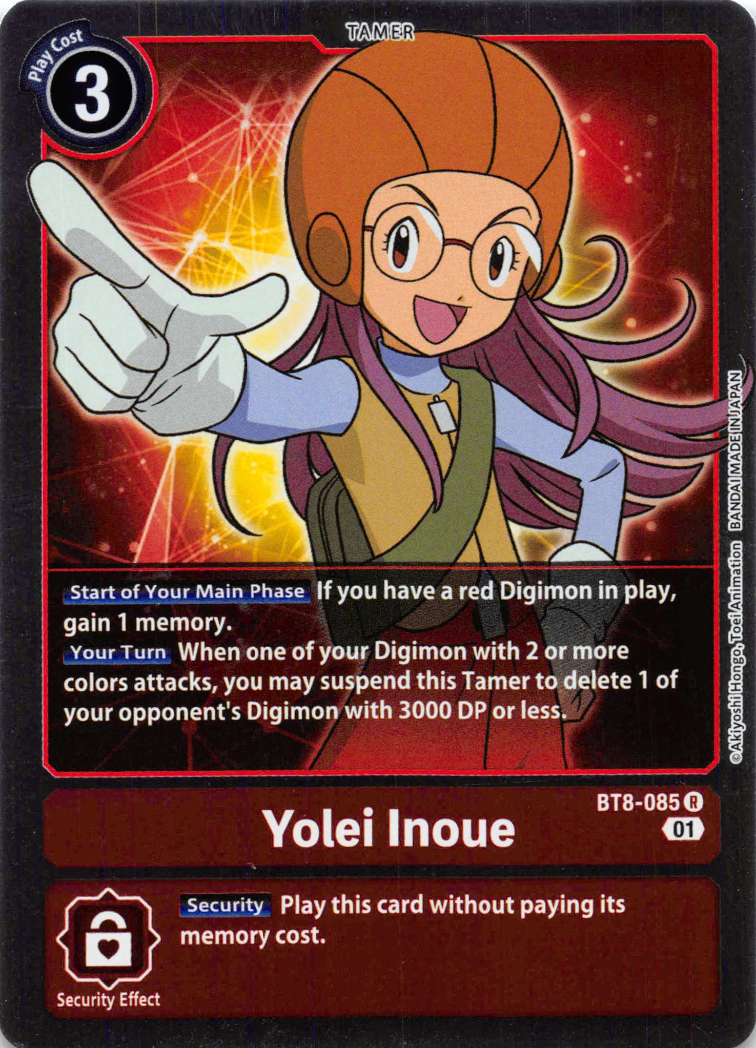 Yolei Inoue [BT8-085] [New Awakening] Foil