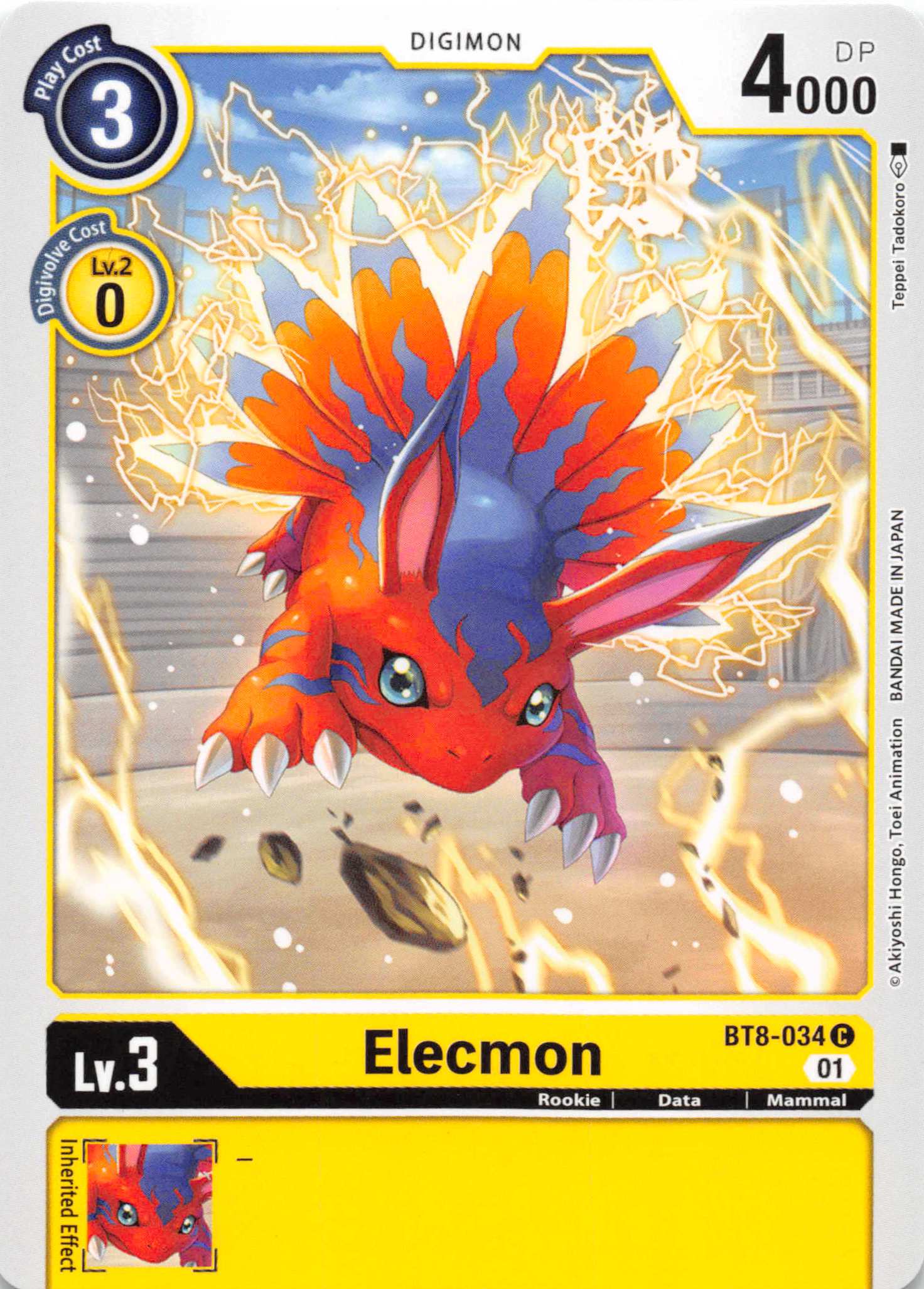 Elecmon [BT8-034] [New Awakening] Normal