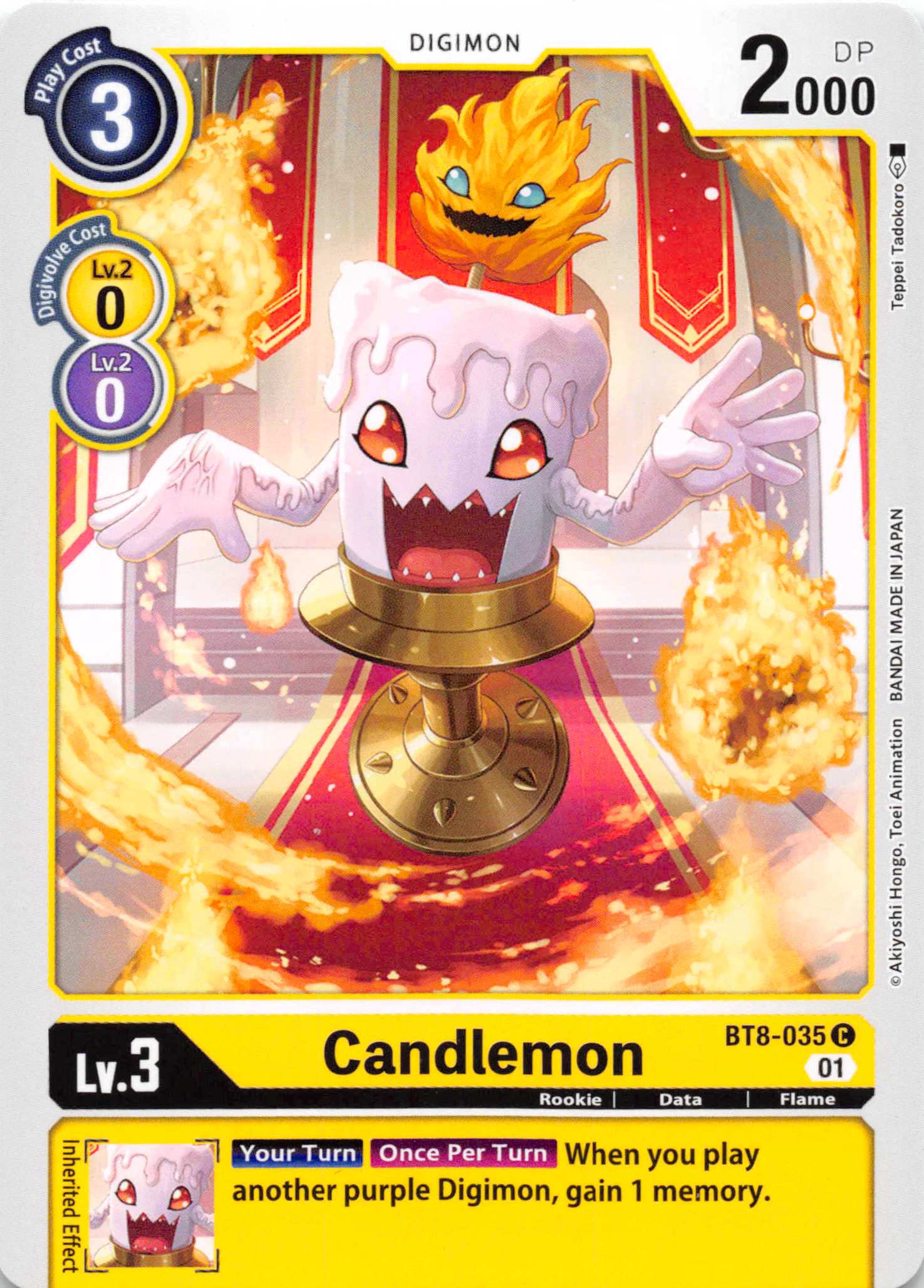 Candlemon [BT8-035] [New Awakening] Normal