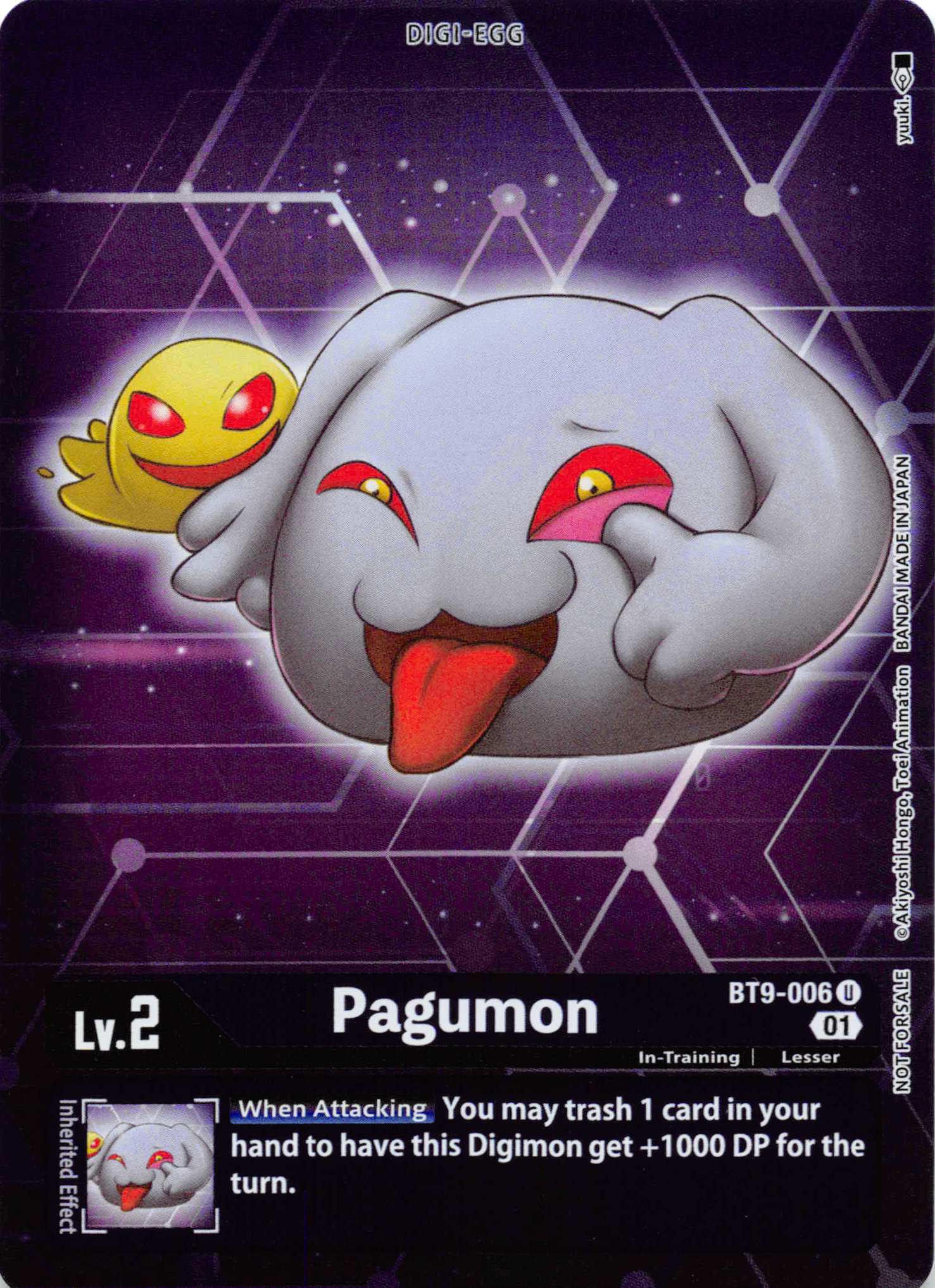 Pagumon (Box Topper) [BT9-006] [X Record] Foil