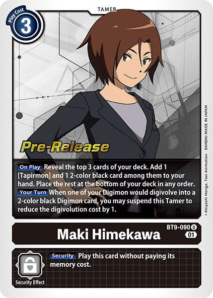 Maki Himekawa [BT9-090] [X Record Pre-Release Cards] Normal