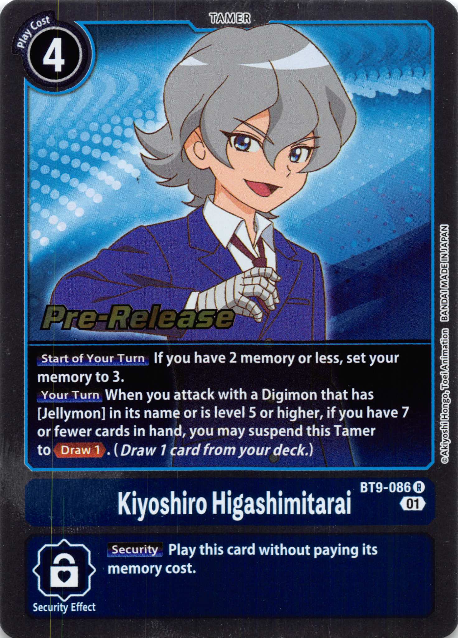 Kiyoshiro Higashimitarai [BT9-086] [X Record Pre-Release Cards] Normal