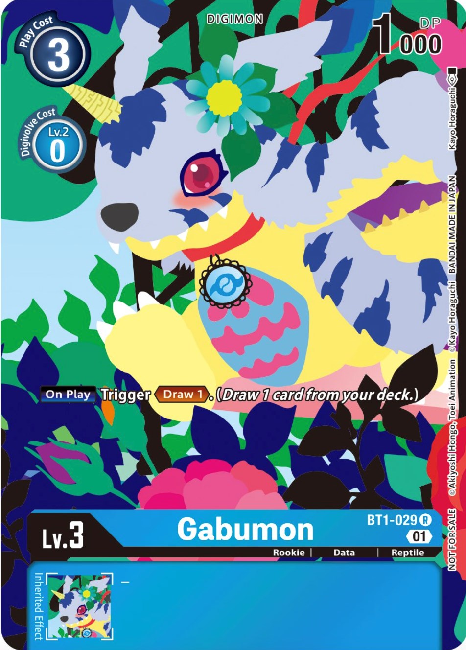 Gabumon - BT1-029 (Tamer's Card Set 2 Floral Fun) [BT1-029] [Release Special Booster] Normal