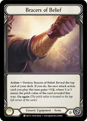 Bracers of Belief [ARC153] Unlimited Rainbow Foil - Duel Kingdom