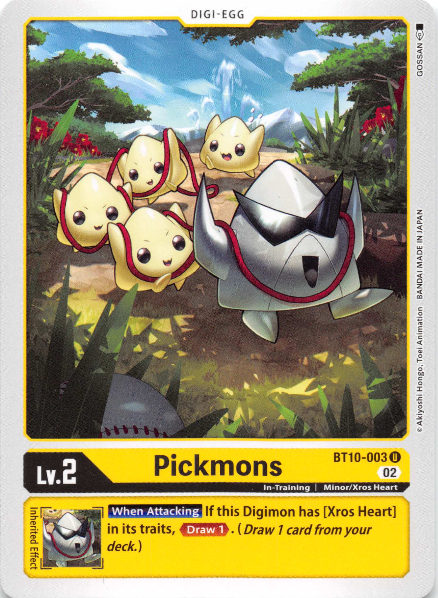 Pickmons [BT10-003] [Xros Encounter] Normal