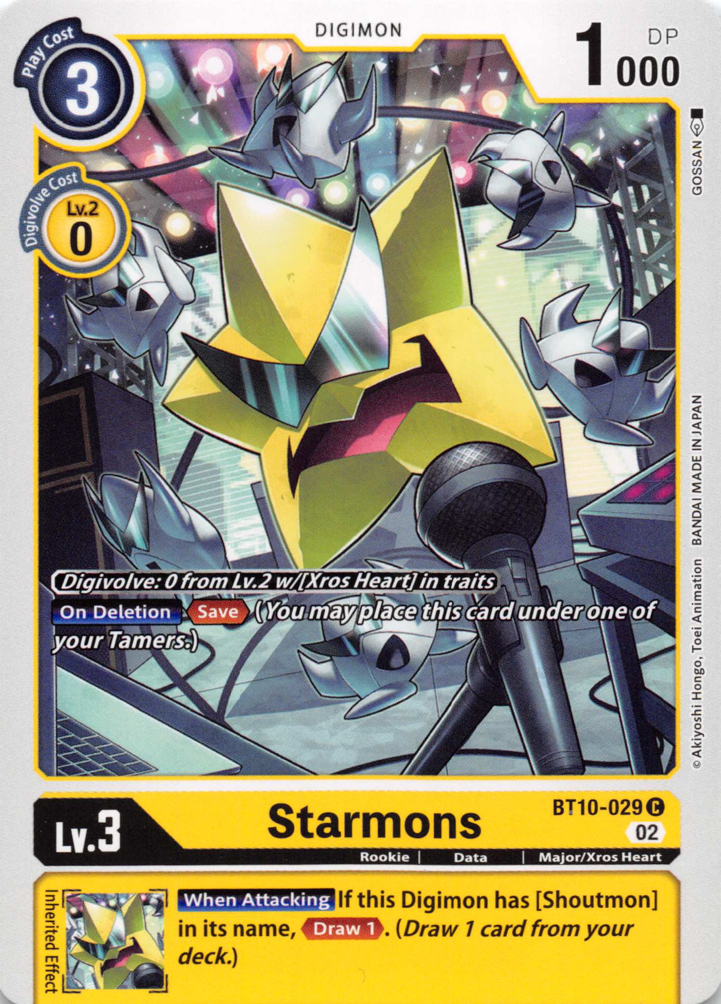 Starmons [BT10-029] [Xros Encounter] Normal