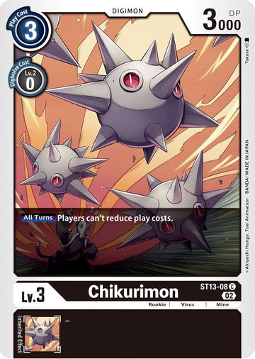 Chikurimon [ST13-08] [Starter Deck 13: Ragnaloardmon] Normal