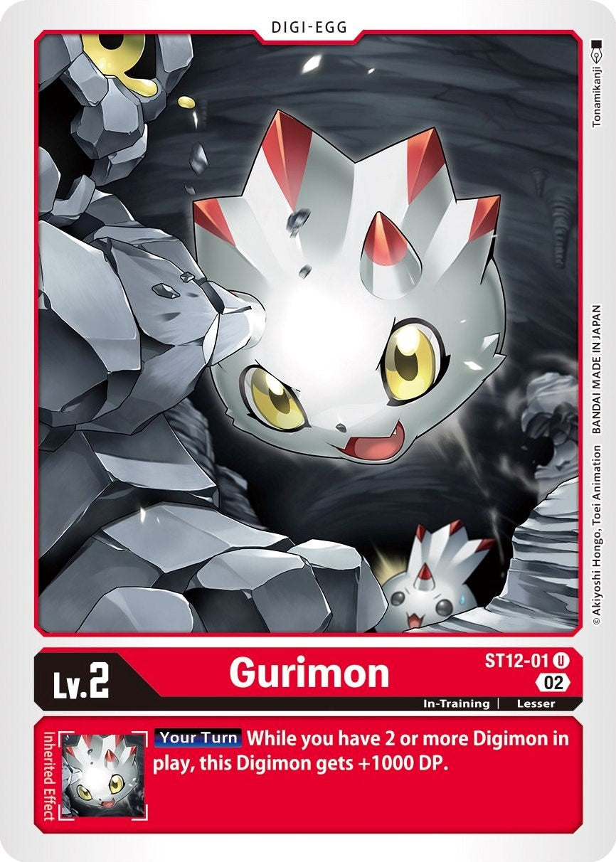 Gurimon [ST12-01] [Starter Deck 12: Jesmon] Normal