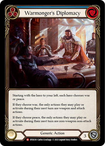 Warmonger's Diplomacy [DTD230] [Dusk till Dawn]