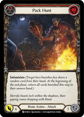 Pack Hunt (Red) [WTR023] Unlimited Normal - Duel Kingdom