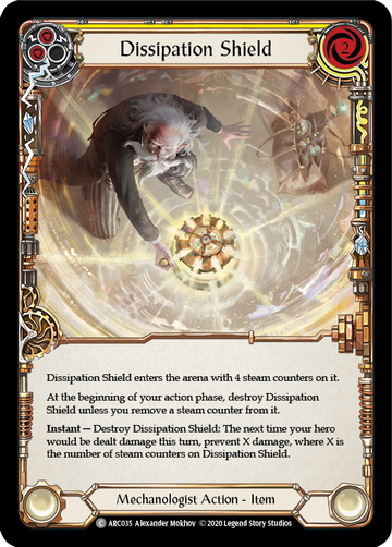 Dissipation Shield [ARC035] Unlimited Rainbow Foil - Duel Kingdom