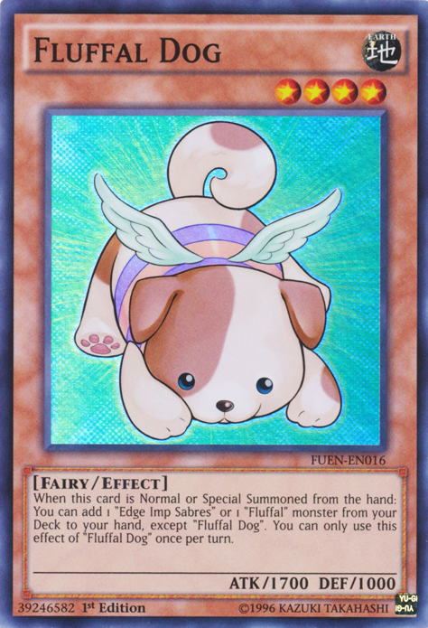 Fluffal Dog [FUEN-EN016] Super Rare - Duel Kingdom