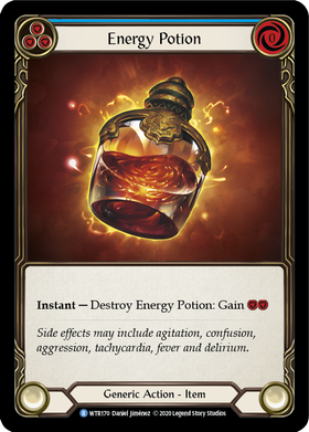 Energy Potion [WTR170] Unlimited Rainbow Foil - Duel Kingdom